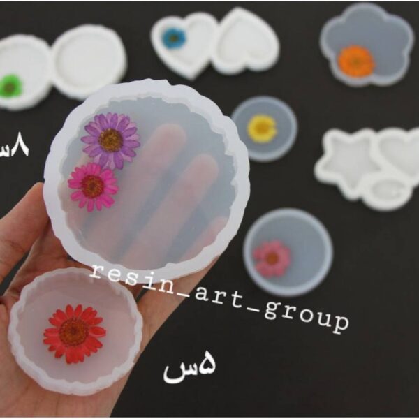 قالب سیلیکونی گیفت دایره دفرمه