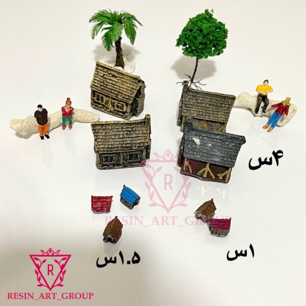 ماکت کلبه جنگلی