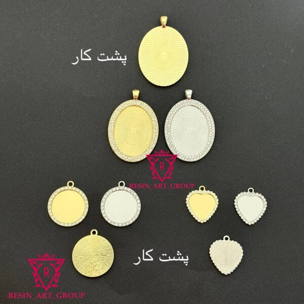 پلاک گردنی نگین دار وارداتی