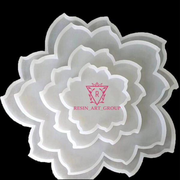 قالب سیلیکونی شفاف گل نرگس